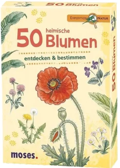 Waschbär 50 heimische Blumen entdecken & bestimmen.