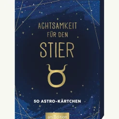Waschbär Achtsamkeit für den Stier: 50 Astro-Kärtchen. Clearance