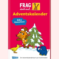 Waschbär Adventskalender. Frag doch mal die Maus. Hot