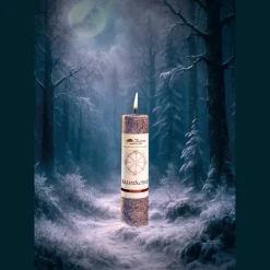 Waschbär Allgäuer Heilkräuterkerze »Rauhnächte«. Hot