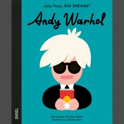 Waschbär Andy Warhol. Little People, Big Dreams. Outlet