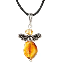 Waschbär Bernstein-Anhänger „Elfe“ Best