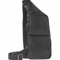 Waschbär Bodybag, schwarz. Outlet