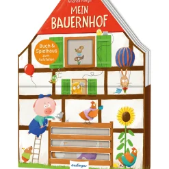 Waschbär Buch & Spielhaus zum Aufstellen: Mein Bauernhof: Buch zum Aufstellen, Entdecken und Spielen. Online