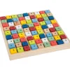 Waschbär Buntes Sudoku aus Holz. Best