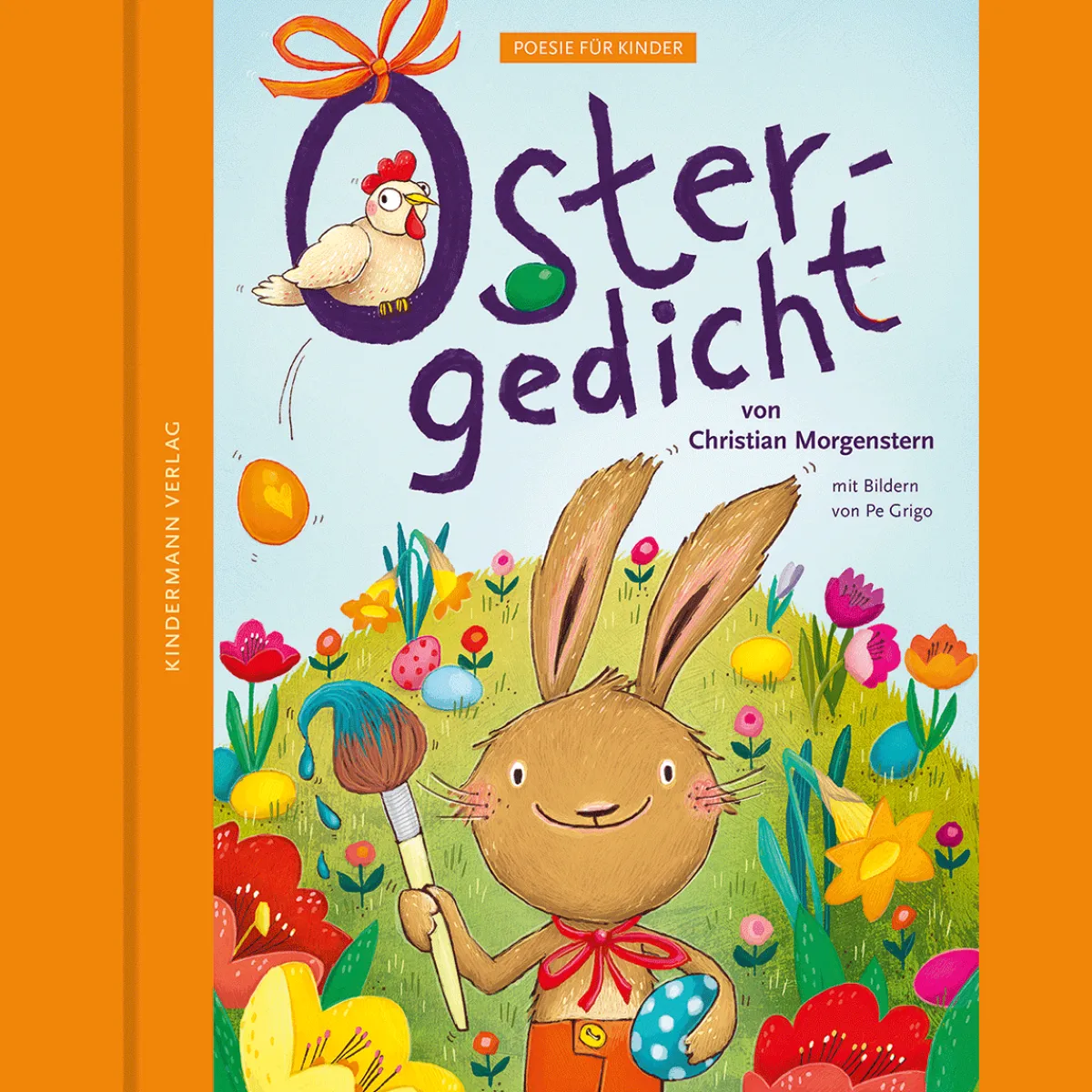 Waschbär Christian Morgenstern. Ostergedicht. Sale