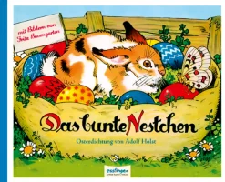 Waschbär Das bunte Nestchen. Eine Osterdichtung. Hot