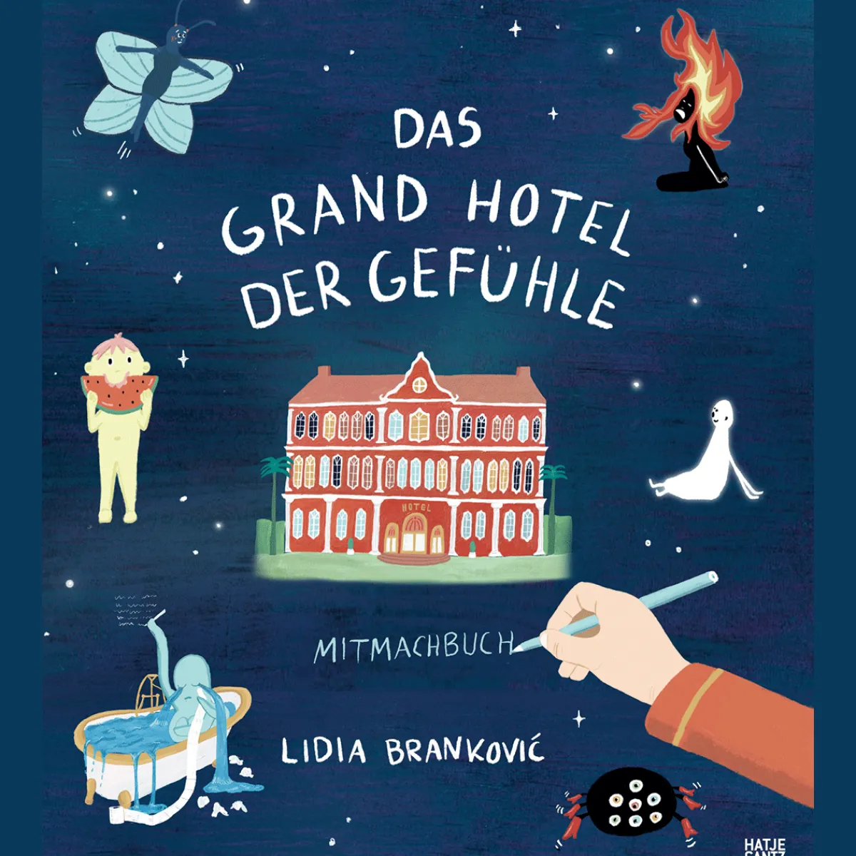 Waschbär Das Grand Hotel der Gefühle Mitmachbuch. Sale