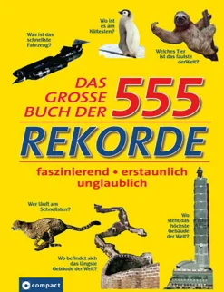 Waschbär Das große Buch der 555 Rekorde. Best