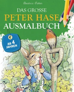 Waschbär Das große Peter-Hase-Ausmalbuch.