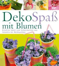 Waschbär Dekospaß mit Blumen. New