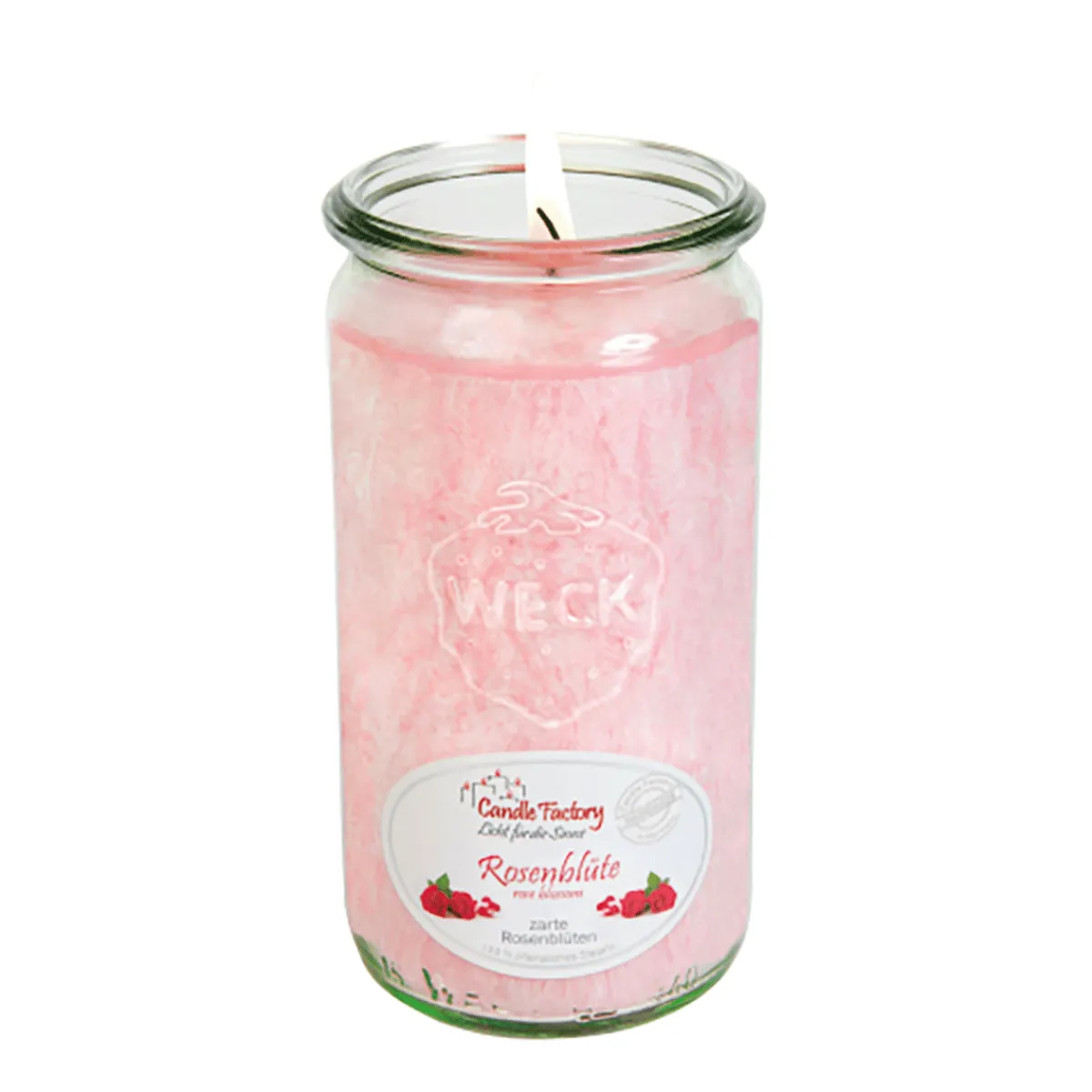 Waschbär Duftkerze »Rosenblüte«. Outlet