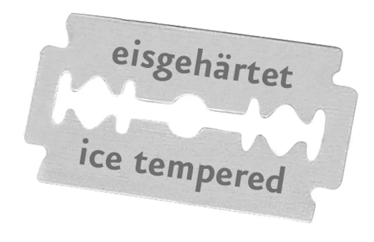 Waschbär ERBE-Rasierklingen, 10 Stück.