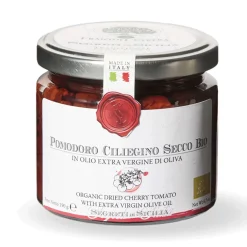 Waschbär Getrocknete Bio-Kirschtomaten in Olivenöl. Clearance