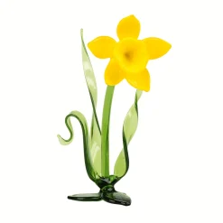 Waschbär Glasblume »Osterglocke«.