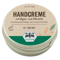 Waschbär Handcreme, vegan. Hot