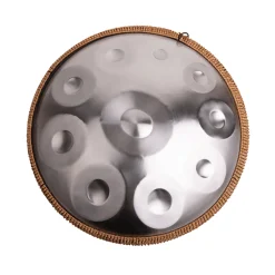 Waschbär Handpan 10 Töne, Silber Sale