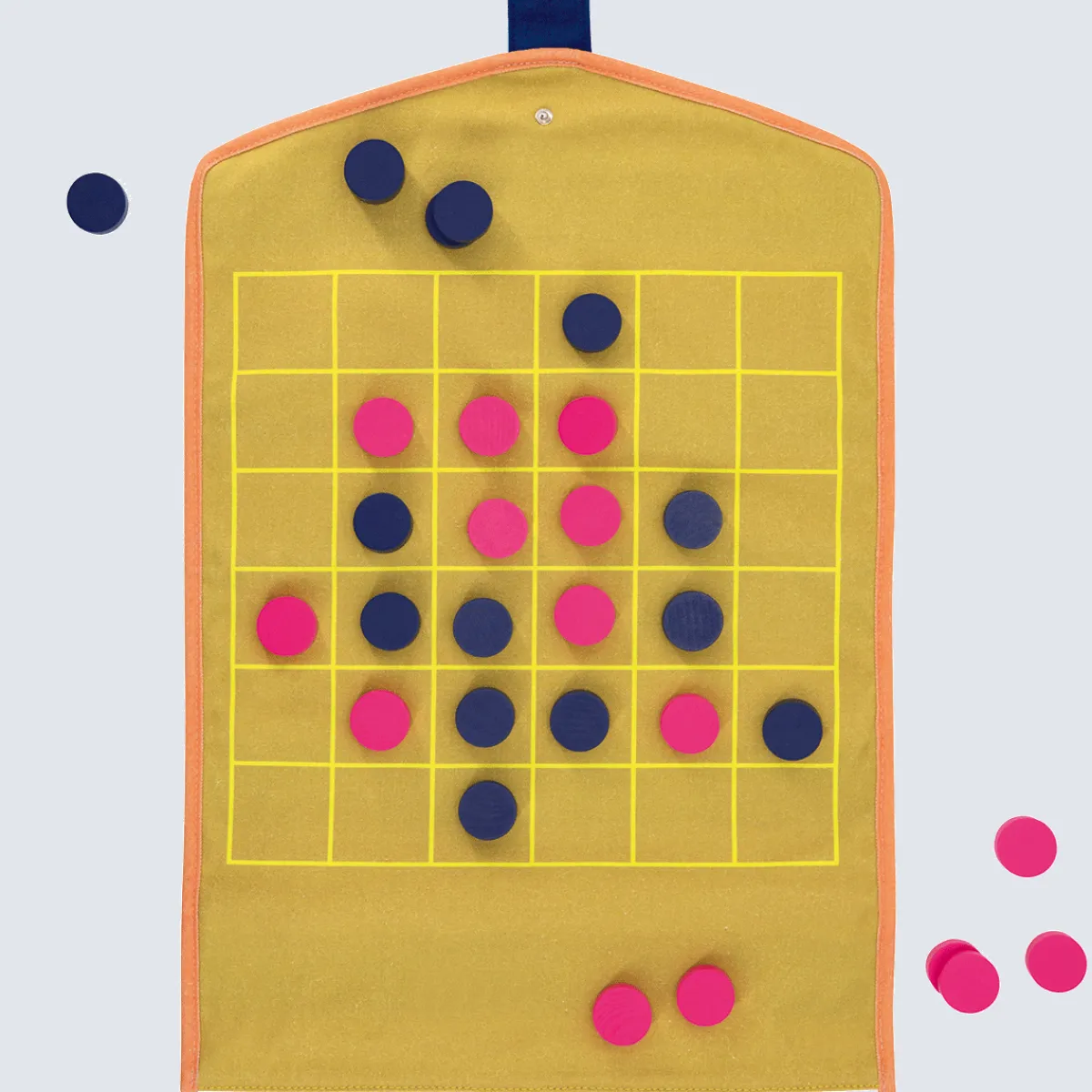 Waschbär 2-in-1 Outdoor-Spiel »Mühle und 4 in einer Reihe« Discount