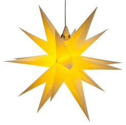 Waschbär Kleiner Annaberger Faltstern, hellgelb. Outlet