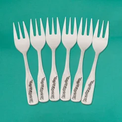 Waschbär Kuchengabeln »Rosenranke«, 6er-Set. Online