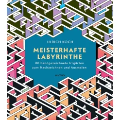 Waschbär Meisterhafte Labyrinthe. 80 handgezeichnete Irrgärten zum Nachzeichnen und Ausmalen. Sale