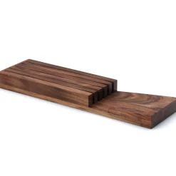 Waschbär Messerblock für die Schublade. New