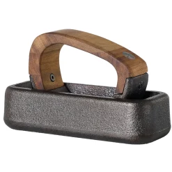 Waschbär Mörser & Stößel mit Holzgriff. New