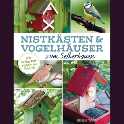 Waschbär Nistkästen und Vogelhäuser zum Selberbauen. Mit 50 Gartenvögeln im Porträt. Clearance