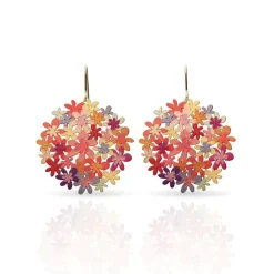 Waschbär Ohrringe »Blumenbouquet«. Discount