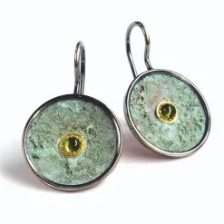 Waschbär Ohrringe »Bronzescheibe«. Outlet