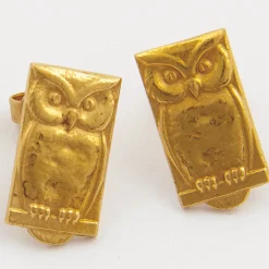 Waschbär Ohrstecker »Eule«. New