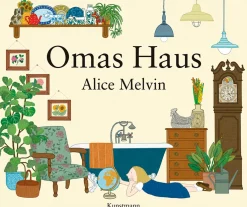 Waschbär Omas Haus. Klappbuch. New