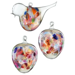 Waschbär Osteranhänger »Vogel & Eier«, bunt. Outlet