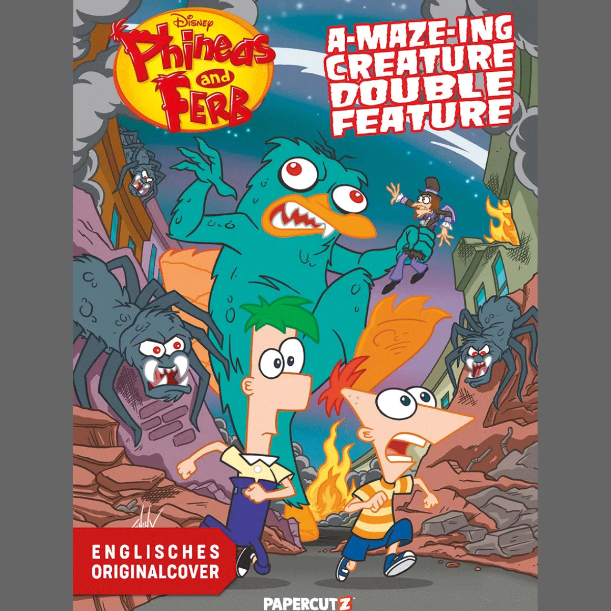 Waschbär Phineas und Ferb. New