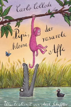 Waschbär Pipi, der kleine rosarote Affe. Sale