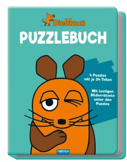 Waschbär Puzzlebuch »Die Maus«. 10 Seiten, 4 Puzzle. Best
