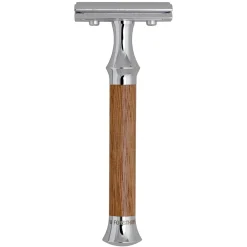 Waschbär Rasierhobel »1920« mit Eichenholzgriff. Discount