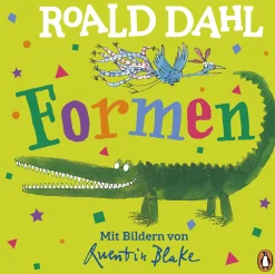 Waschbär Roald Dahl. Formen. Lustig lernen mit dem Krokodil. Discount