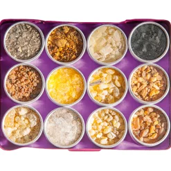 Waschbär Räuchersortiment „Reine Harze“, 12er Set Outlet