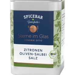 Waschbär Salz mit Zitronen, Oliven & Salbei, Bio. Discount