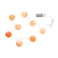 Waschbär Salzkristall-LED-Lichterkette „Kugel“ Sale