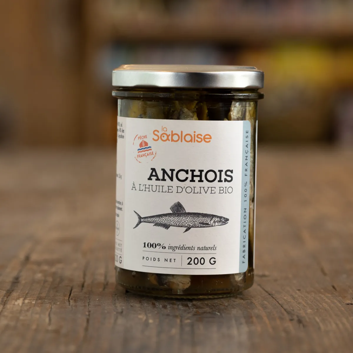 Waschbär Sardellen in Bio-Olivenöl. Clearance