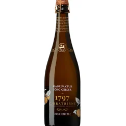 Waschbär Schaumwein aus der »Champagner Bratbirne«, alkoholfrei. Clearance