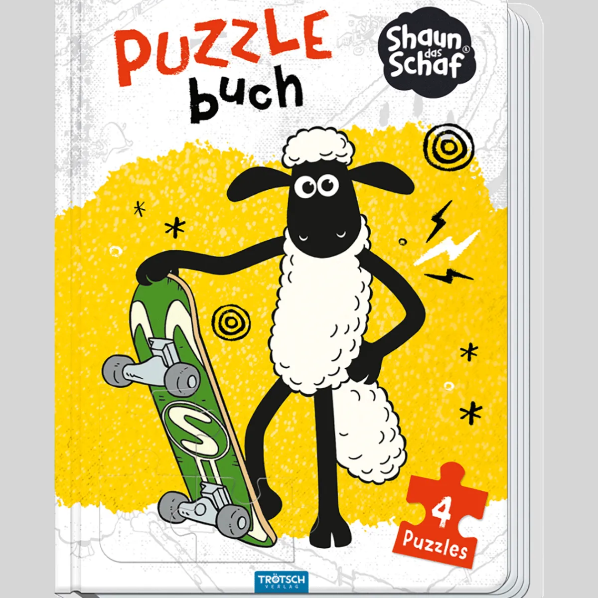 Waschbär Shaun das Schaf Puzzlebuch. Clearance