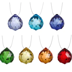 Waschbär Sonnenfänger-Kristalle »Chakra«, 7er-Set. Outlet