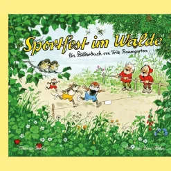 Waschbär Sportfest im Walde. Illustriert von Fritz Baumgarten. Online