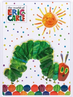 Waschbär The World of Eric Carle Happy Tin. Metallbox mit verschiedenen Materialien. Outlet