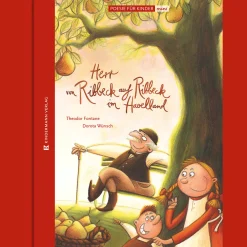 Waschbär Theodor Fontane. Herr von Ribbeck auf Ribbeck im Havelland: Poesie für Kinder im kleinen Format. Outlet