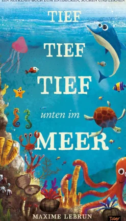 Waschbär Tief tief tief unten im Meer. Ein Aufklappbuch. Best