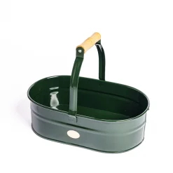 Waschbär Tragekorb für den Garten.